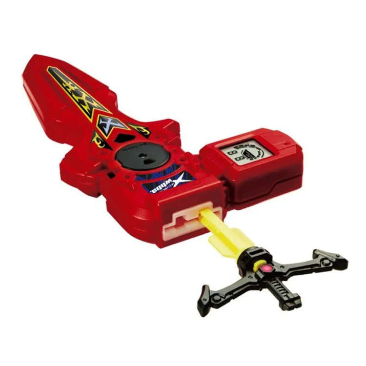 Beyblade Burst Lanceur épée numérique rouge Takara Tomy - Image 2
